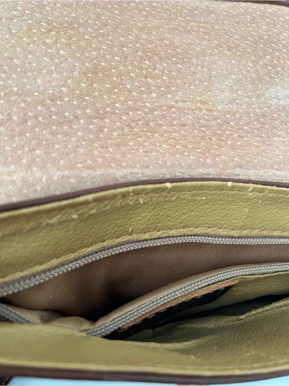 Genuine Leather Crossbody Bag Vintage Messenger Purse
